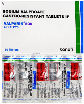 Valparin 500 Alkalets Tablet 10